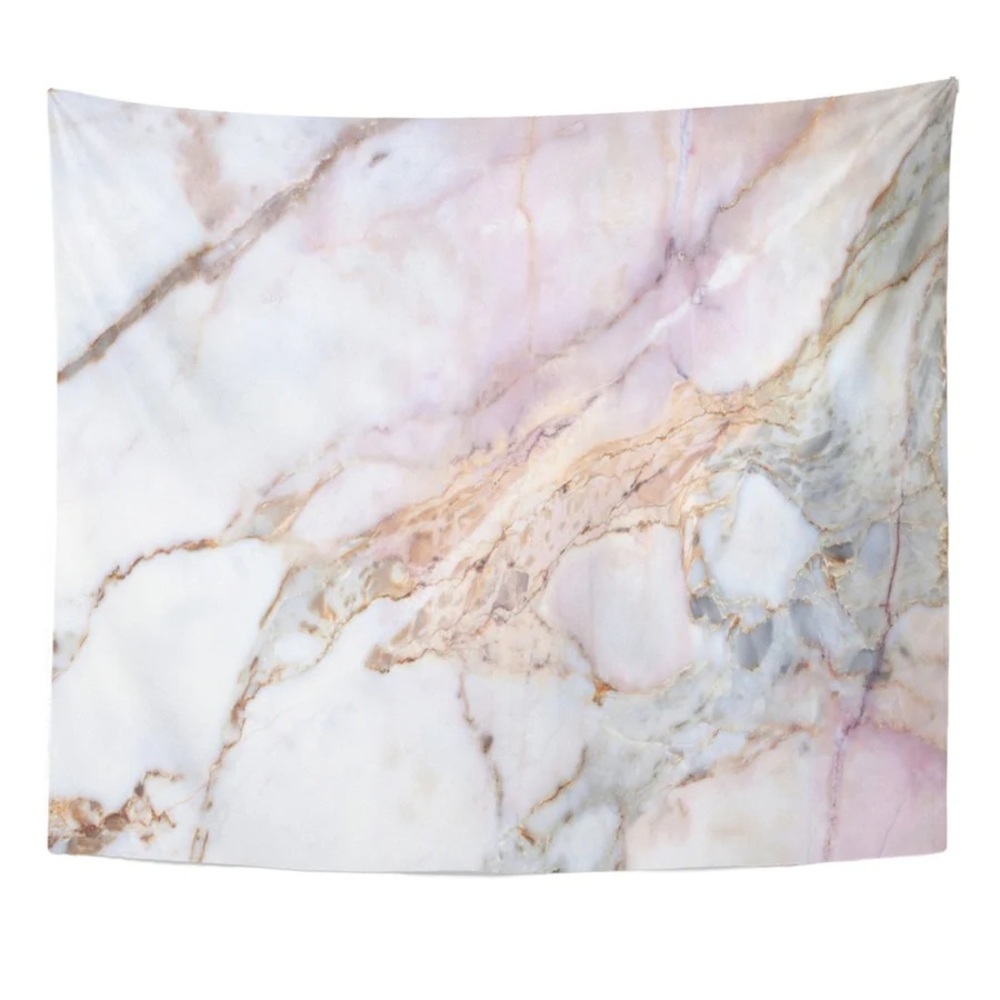 PINK MARBLE TAPESTRY | ROOM DECOR